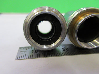 LOT LEITZ wetzlar GERMANY OBJECTIVE MICROSCOPE PART /170 AS PICTURED X2-A-35