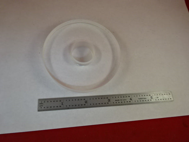Optical Round Pl-cx PlanO Convex Donut Lens [chips] Laser Optics
