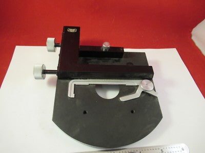 Carl Zeiss AG Germany Stage Table Micrometer Microscope Part