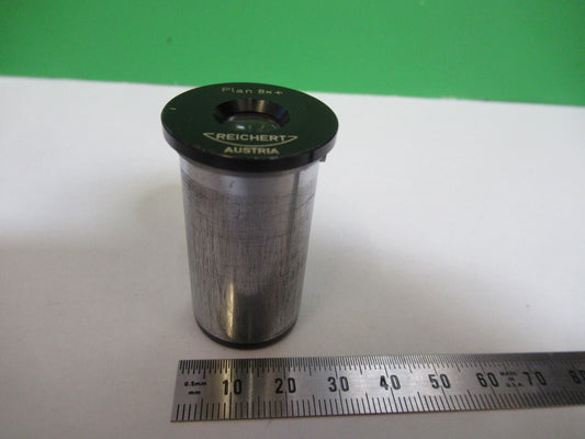 Reichert Austria 8X+ Lens Eyepiece Ocular Microscope Part