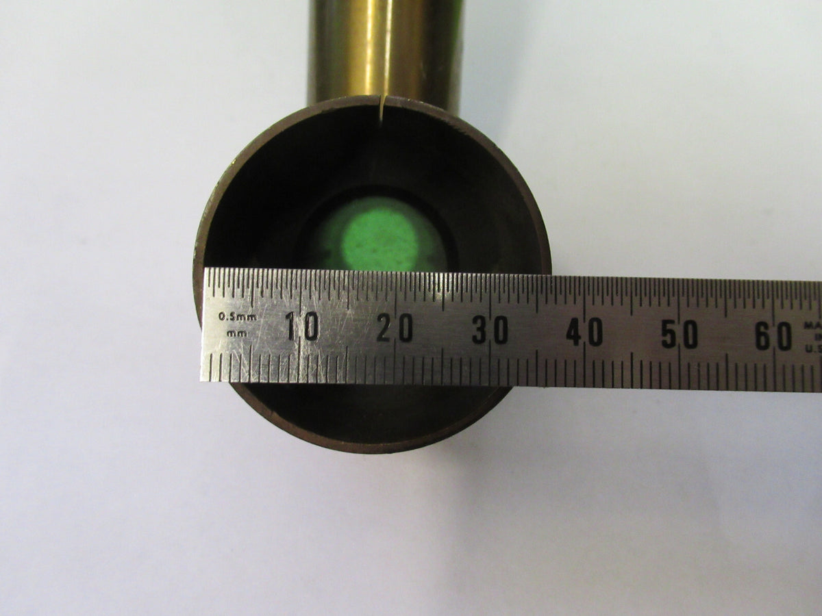 Antique Brass Tubus Unknown Rare Collimator Scope Part