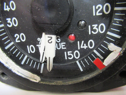 SIKORSKI INDICATOR AIRCRAFT DUAL TORQUE 472638-3 AS PICTURED  t8-b-04