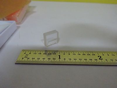 OPTICAL COATED LENS LAMBDA RESEARCH JDS UNIPHASE LASER OPTICS AS IS BIN#K1-93