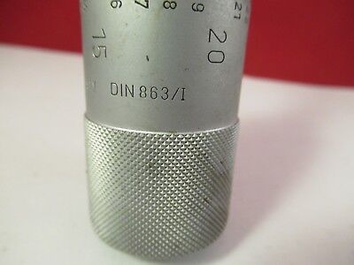 MICROMETER MADE IN GERMANY FOR POSITIONING AS PICTURED FT-2-107