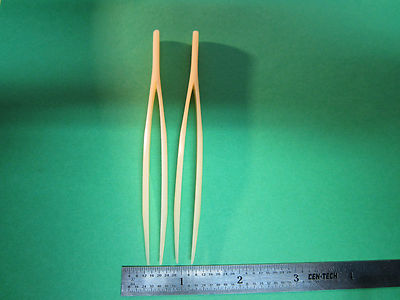 LOT 2 EA SWISS PLASTIC TWEEZER RUBIS SWITZERLAND CHEMICAL RESISTANCE BIN#A4-02