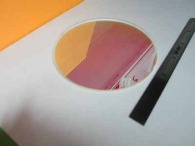 OPTICAL LARGE COATED FILTER LASER OPTICS BIN#31-18
