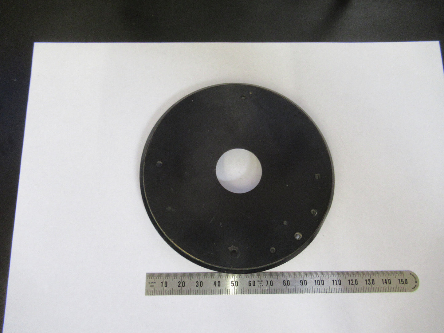 Carl Zeiss AG Germany Pol Brass Stage Microscope Part