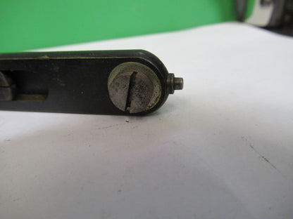 ANTIQUE BAUSCH LOMB MIRROR ASSEMBLY OPTICS MICROSCOPE PART AS PICTURED T5-A-63
