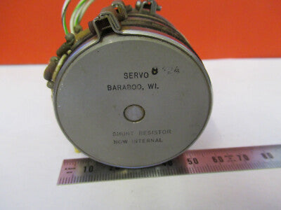 SERVO SHUNT RESISTOR ROTARY TYPE VARIABLE AIRCRAFT PART AS PICTURED &8z-a-35