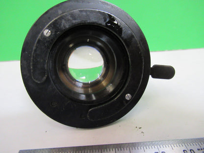 BAUSCH LOMB ANTIQUE CONDENSER IRIS ASSEMBLY MICROSCOPE PART AS PICTURED T3-B-49