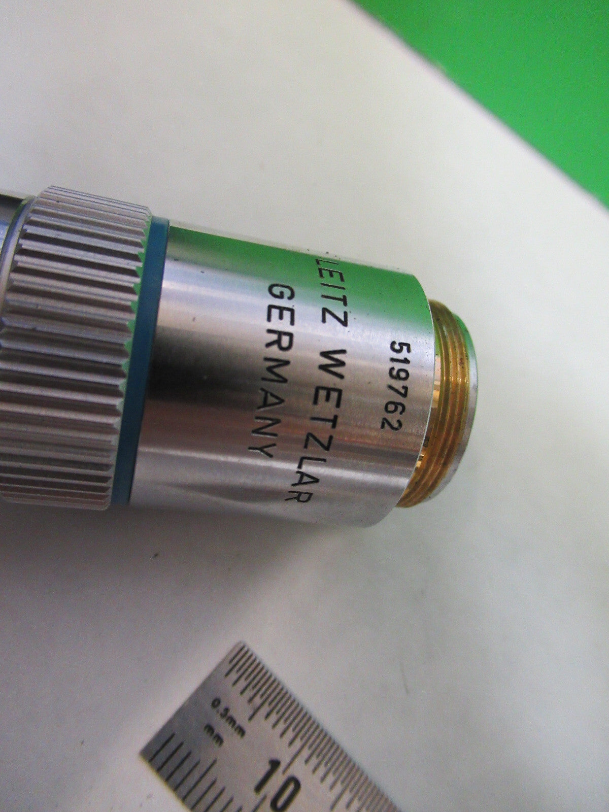 LEITZ GERMANY OBJECTIVE EF 40X /160 MICROSCOPE PART OPTICS AS PICTURED X6-A-83