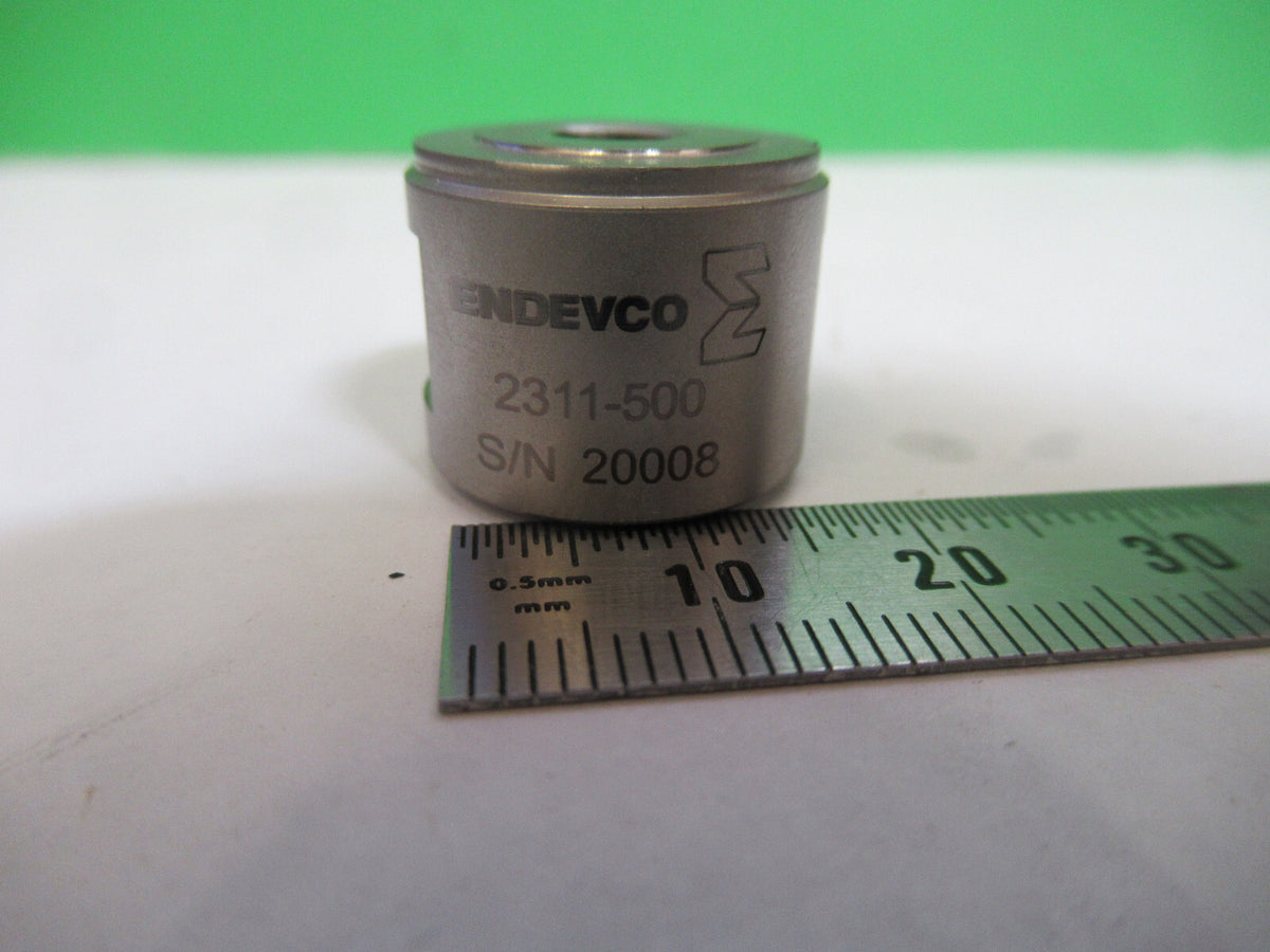 ENDEVCO 2311-500  FORCE SENSOR PIEZO LOAD CELL  AS PICTURED H7-B-77