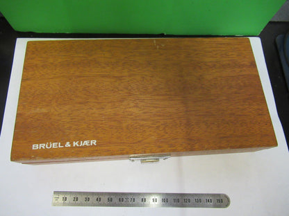 BRUEL KJAER EMPTY WOOD INSTRUMENT MAHOGANY AS PICTURED X9-B-87