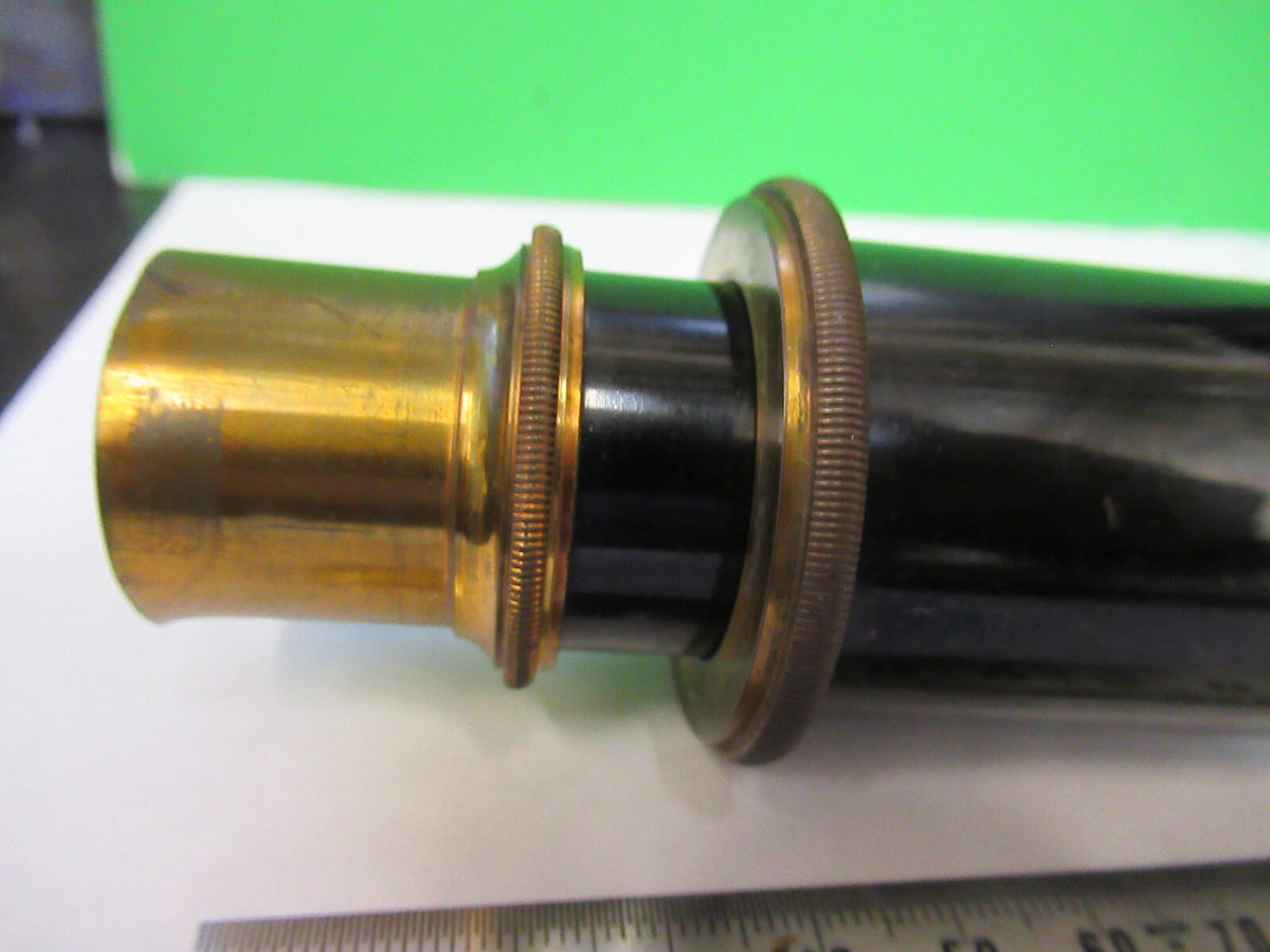 ANTIQUE BAUSCH LOMB TUBUS BRASS MICROSCOPE PART AS PICTURED S1-B-03