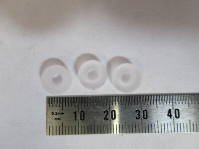Optical HP Lot 3 Ea Fused silica Donuts Laser Optics