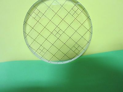 OPTICAL TARGET GLASS PLATE ALIGNER OPTICS  BIN#40-H