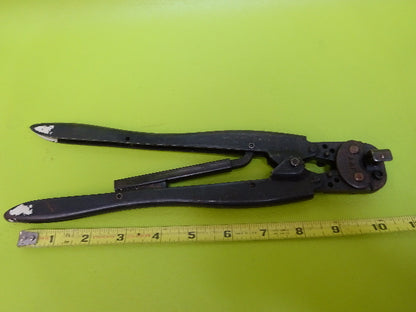 FOR PARTS AMP CRIMPING TOOL [rusty] AS IS #TA-3