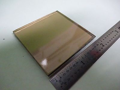 OPTICAL PYROCERAMIC GLASS FILTER LASER OPTICS AS IS BIN#X8-74