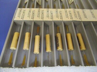 CALIBRATED PINS INSPECTION METROLOGY DRILL BIT ? 62 to 80 SET AS PICTURED 9-A-41