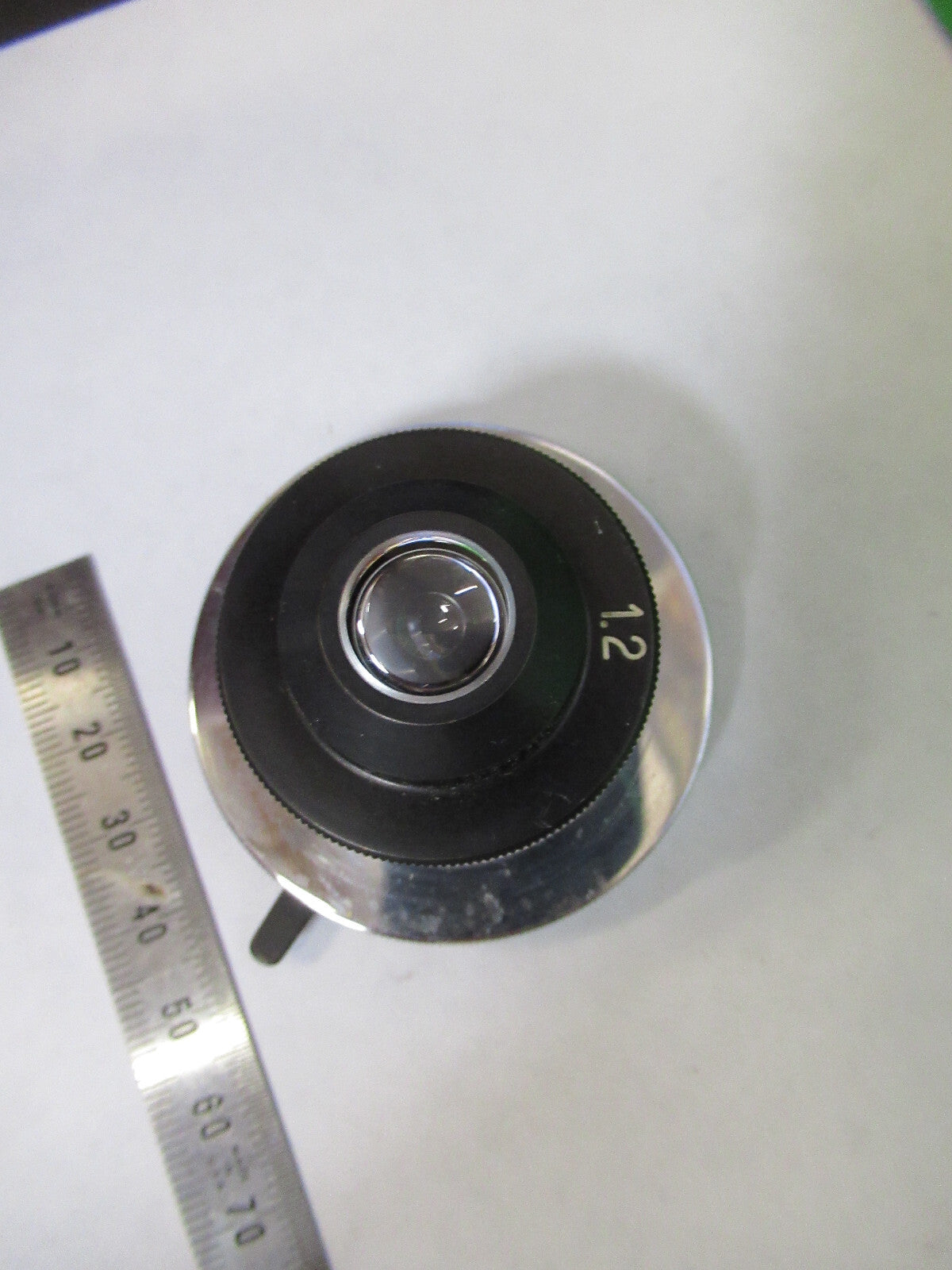 OLYMPUS JAPAN CONDENSER IRIS OPTICS MICROSCOPE PART AS PICTURED G8-A-37