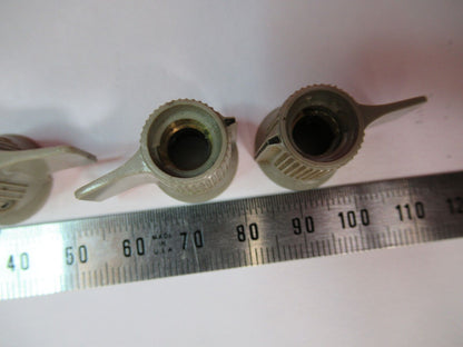 HP HEWLETT PACKARD SET OF PLASTIC KNOBS INSTRUMENT AS PICTURED Y6-B-15