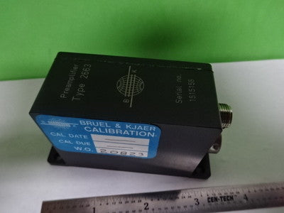 BRUEL KJAER PRE AMPLIFIER 2663 MICROPHONE  AS IS #8-DT