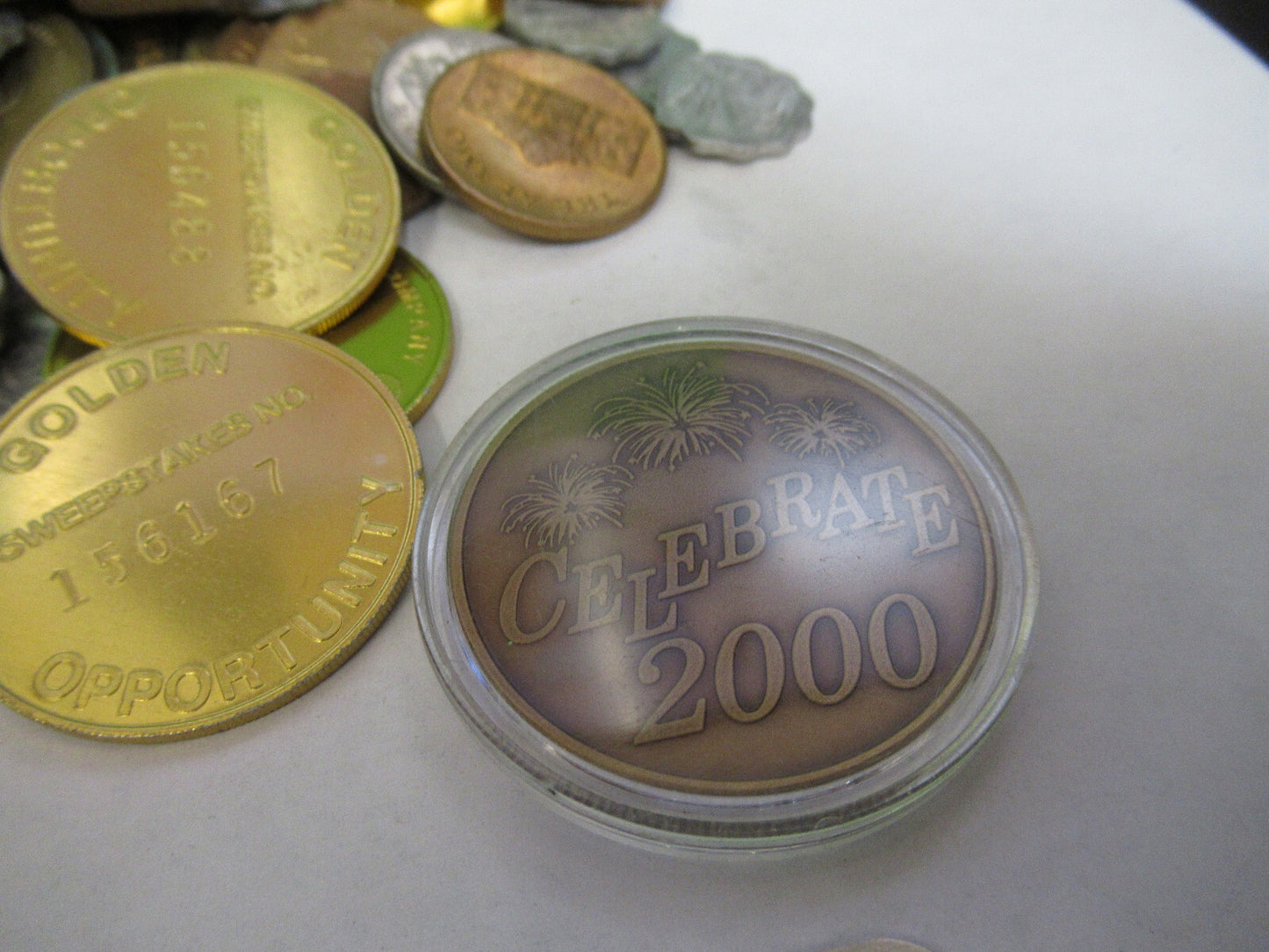 Large Collection Coins Assortment Fancies Unknown