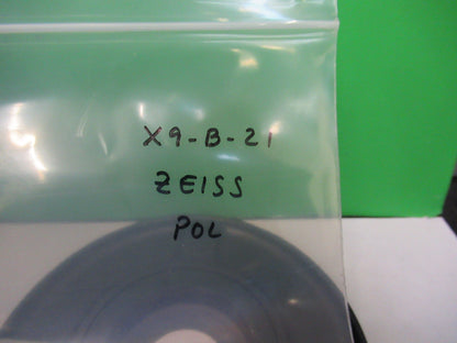 ZEISS GERMANY POL ROTABLE STAGE TABLE MICROSCOPE PART AS PICTURED X9-B-21