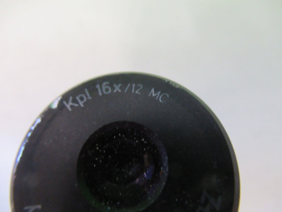 ZEISS KPL 16X 12 MC EYEPIECE OPTICS 464221 MICROSCOPE PART AS PICTURED S7-A-45