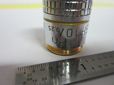 OPTISCHES MIKROSKOP TEIL OBJEKTIV 10X PHASE OPTICS BIN#C7-88