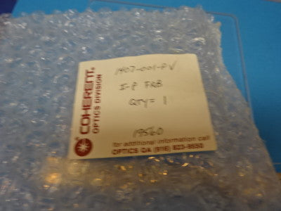 MICROSCOPE PART OPTICAL SQUARE GLASS STAGE OPTICS AS IS  #90-64