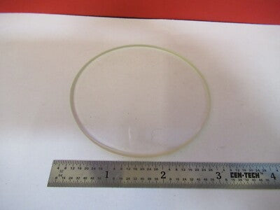 OPTICAL ROUND GLASS PLATE FLAT OPTICS AS PICTURED &B9-A-20