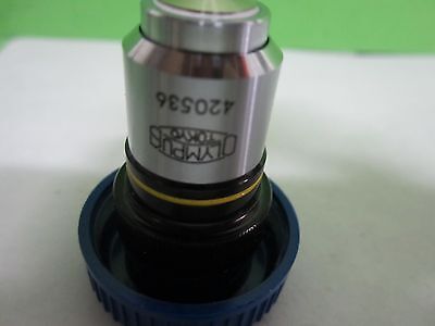 MIKROSKOPTEIL OBJEKTIV OLYMPUS JAPAN PLAN 20X OPTICS AS IS BIN#S9-09