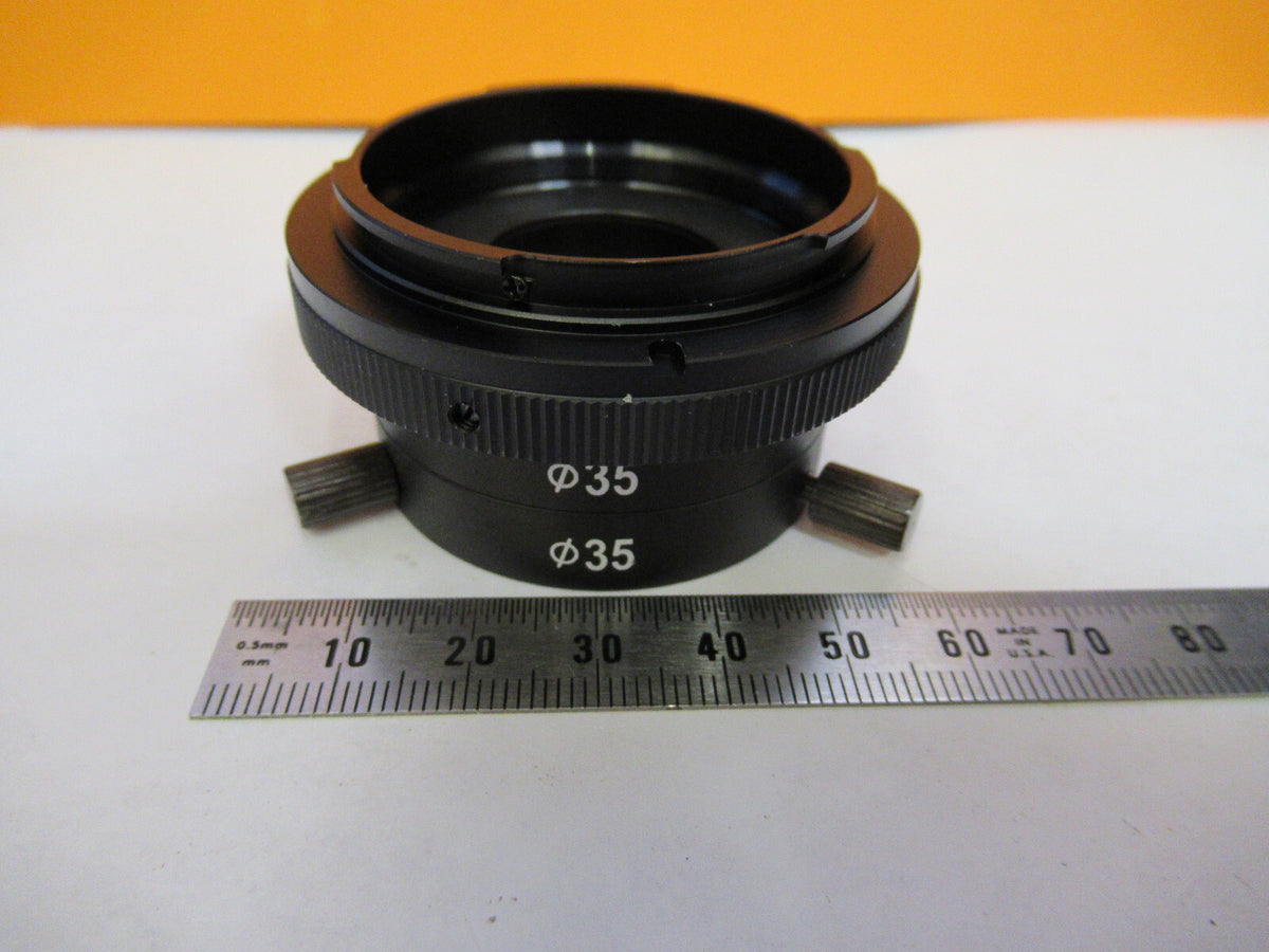 MOTIC 35mm ADAPTER CAMERA MICROSCOPE PART AS PICTURED 72-C-01