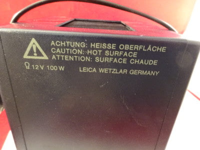 Leica Dmr Germany Lamp Illuminator Housing 504016 Microscope Part
