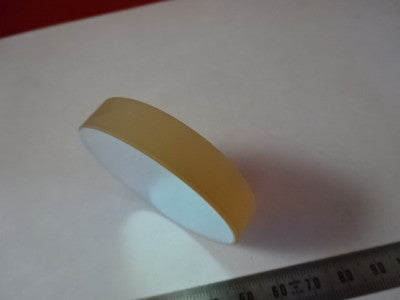 OPTICAL FLAT ZERODUR 75mm DIA DICHROIC MIRROR 1/10 wave LASER OPTICS &6-A-42