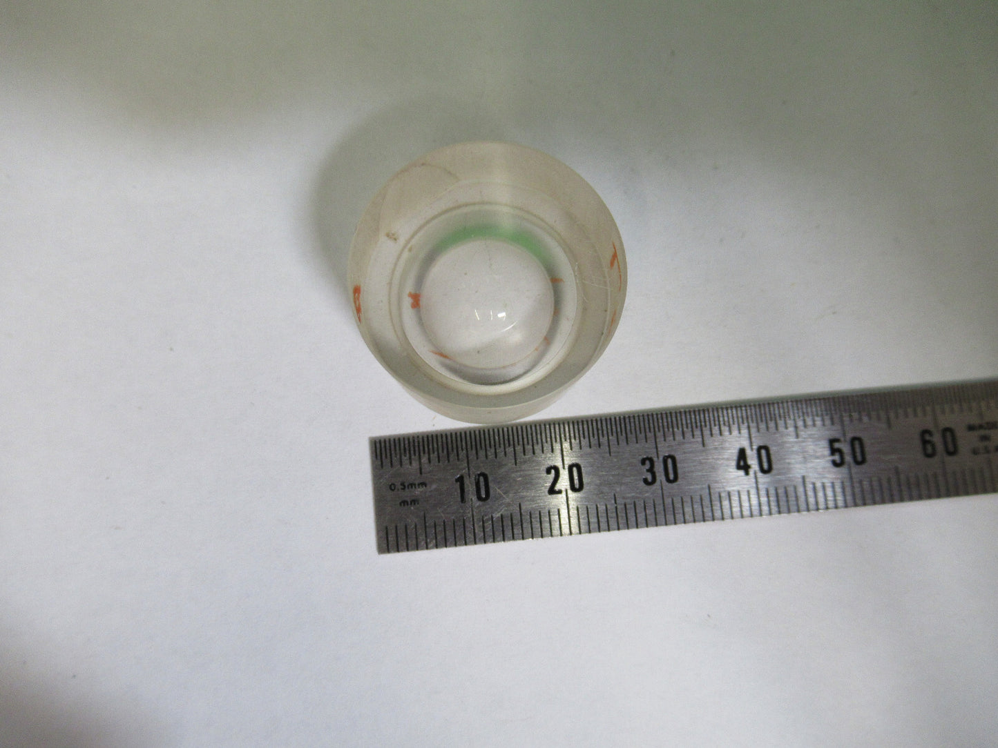 OPTICAL  WEIRD LENS PLANO CONCAVE TOOL GLASS OPTICS AS PICTURED 80-B-30