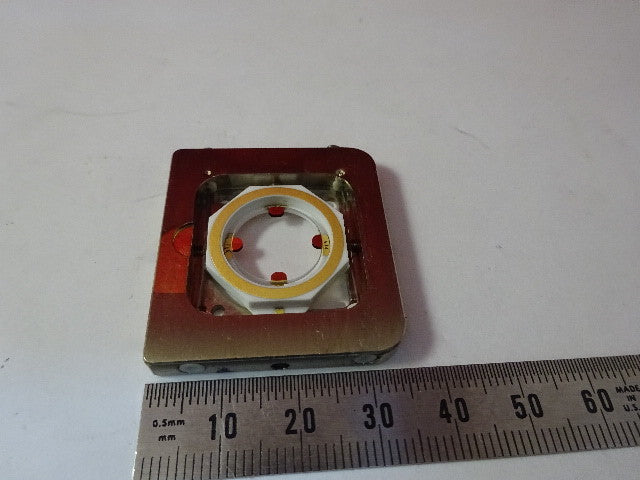 Rare Flatpack Fixture for Gold Plated Quartz Crystal Frequency Control
