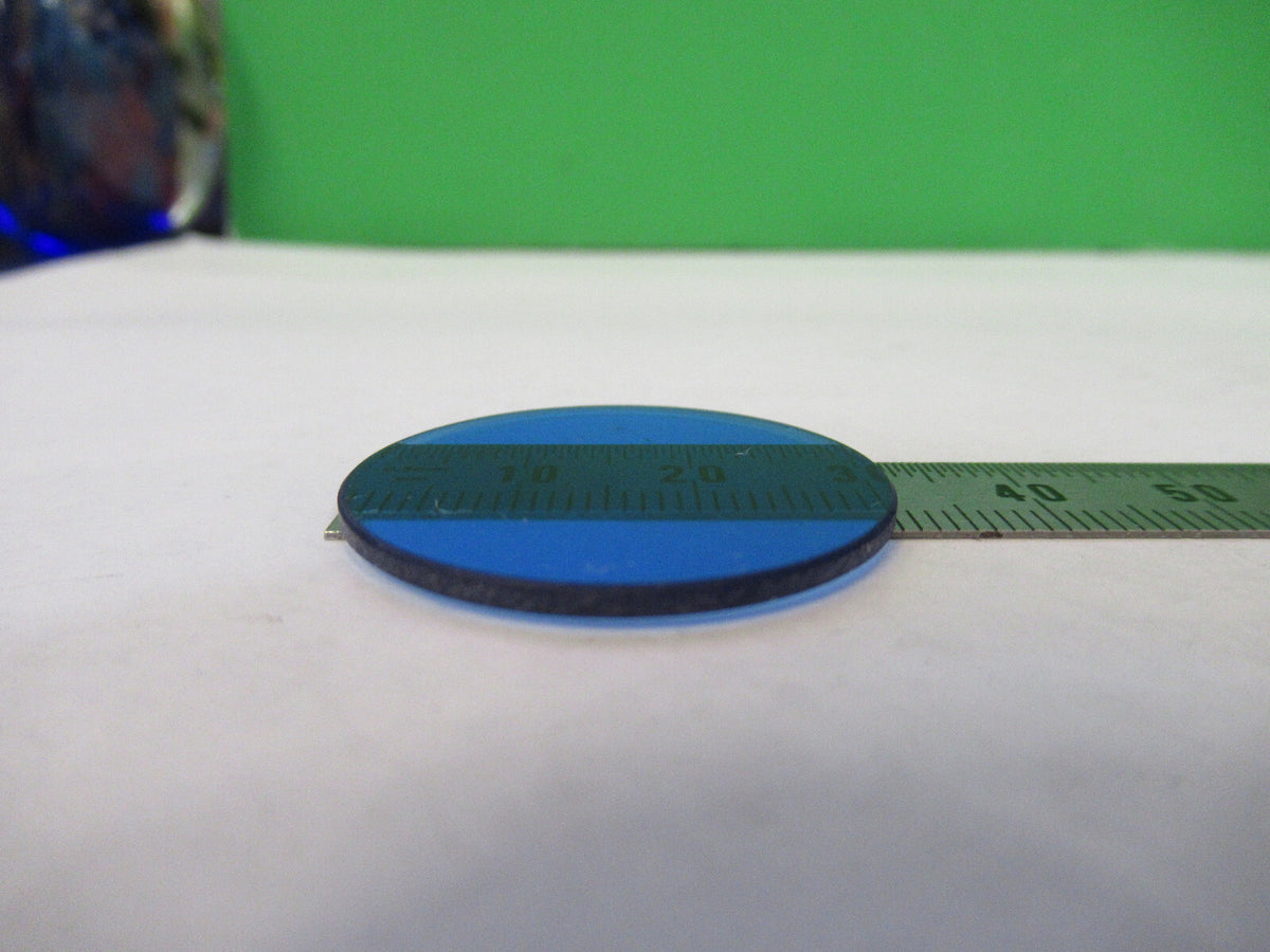 Ernst Leitz Wetzlar Germany B12 Blue Glass Filter Microscope Part