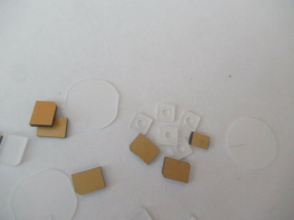 LOT X Y XY-CUT PIEZO QUARTZ PIEZOELECTRIC BLANKS ULTRASONIC SENSOR &F5-A-159