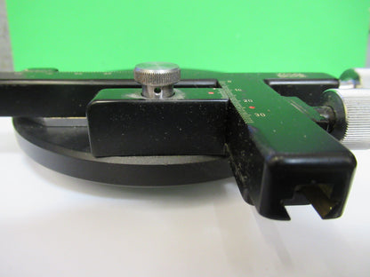 WILD HEERBRUGG SWISS M11 BINO XY STAGE CLIP MICROSCOPE PART AS PICTURED X5-A-60