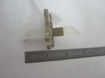 OPTICAL MOUNTED PRISM [needs cleaning] LASER OPTICS BIN#S2-56