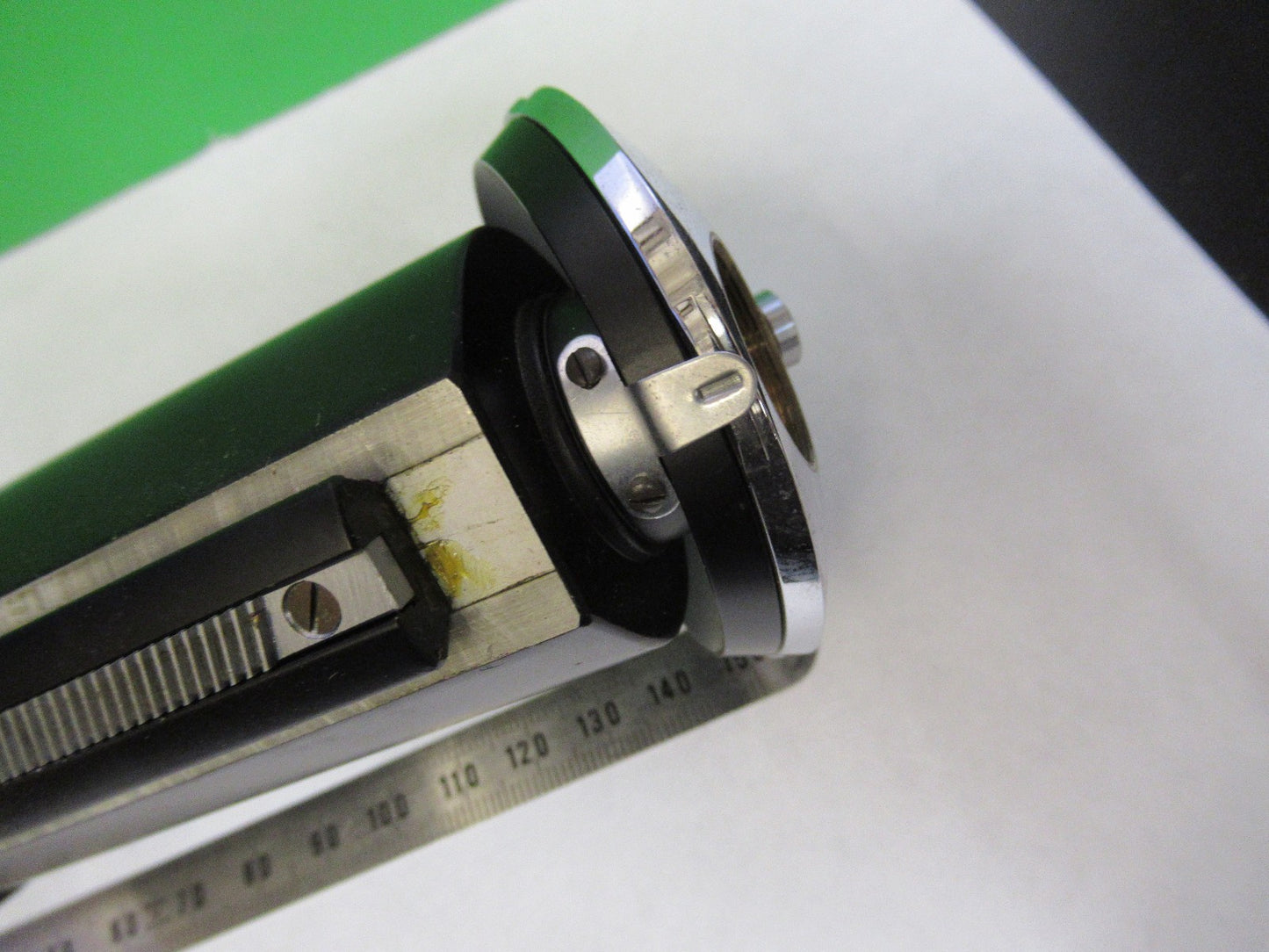 UNITRON MPH JAPAN TUBUS QUAD NOSEPIECE MICROSCOPE PART AS PICTURED U8-A-14