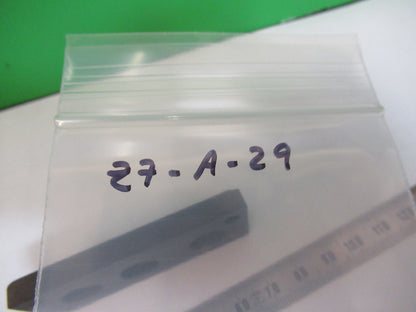 ANTIQUE UNKNOWN FIXTURE STAGE MICROSCOPE PART AS PICTURED Z7-A-29