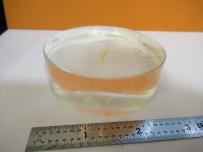 Optical Large Lens PlanO Convex unfinished Optic