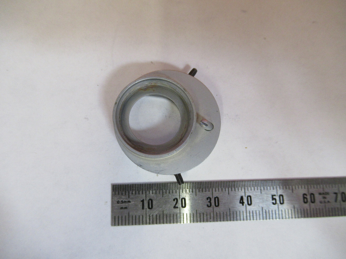 COLLAR OBJECTIVE BAUSCH LOMB POL MICROSCOPE PART AS PICTURED &F9-A-57
