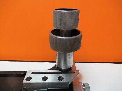 LEITZ WETZLAR GERMANY STAGE TABLE CLIPS MICROSCOPE PART AS PICTURED &16-C-07