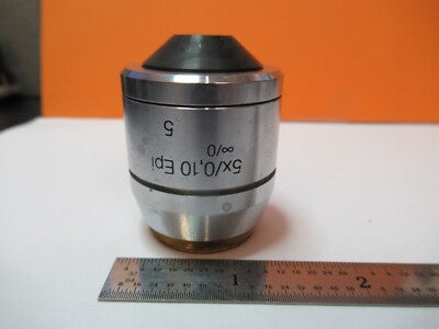 Polyvar Reichert Austria Objective 5X Ik Microscope Part AS Picture