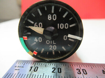INDICATOR AIRCRAFT OIL PRESSURE 18-2052 EGU-1/A 66205812172 AS PICTURED &C1-A-24