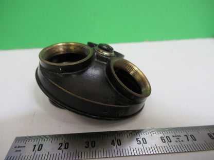 ANTIQUE AO SPENCER NOSEPIECE BRASS  MICROSCOPE PART AS PICTURED T6-A-43